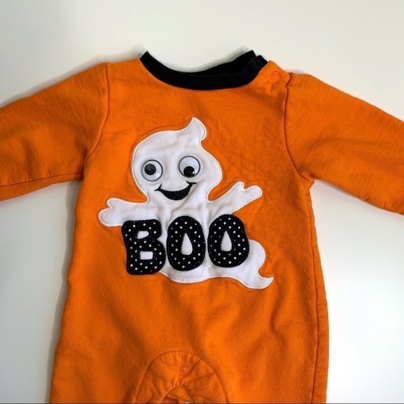 HALLOWEEN SWEATSUIT ONE PIECE - SIZE 9 Months - Picture 3 of 8